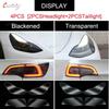 For Tesla Model 3 Y 2017- PPF Blackened Headlight Taillight Foglight Protective Film Modification Black Color Changing Films
