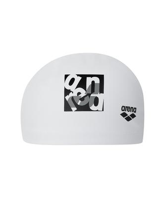 Alena Block Pop Sillytech Swim Cap A6Ac1Al32Wht