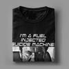 Hipster Nightrider Mad Max T-Shirts Herren Rundhals-T-Shirts aus reiner Baumwolle Kurzarm-T-Shirt Sommerkleidung