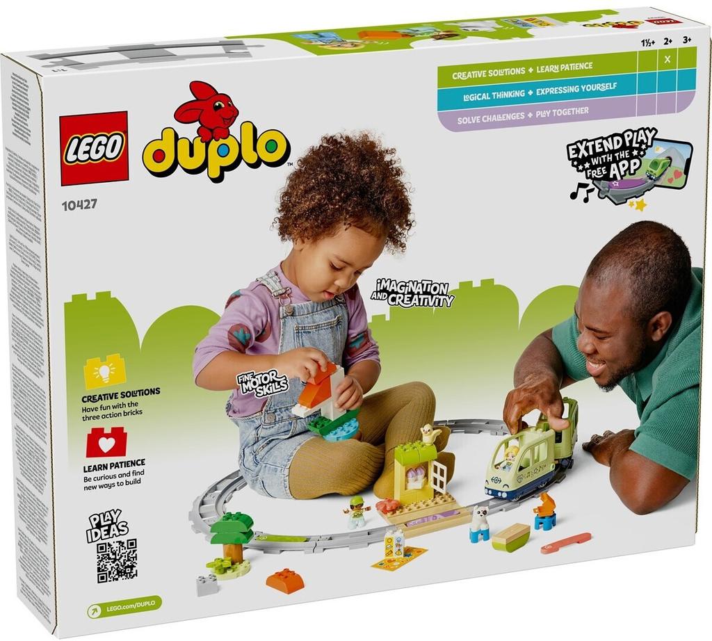LEGO конструктор Duplo – Интерактивная приключенческая железная дорога (10427)