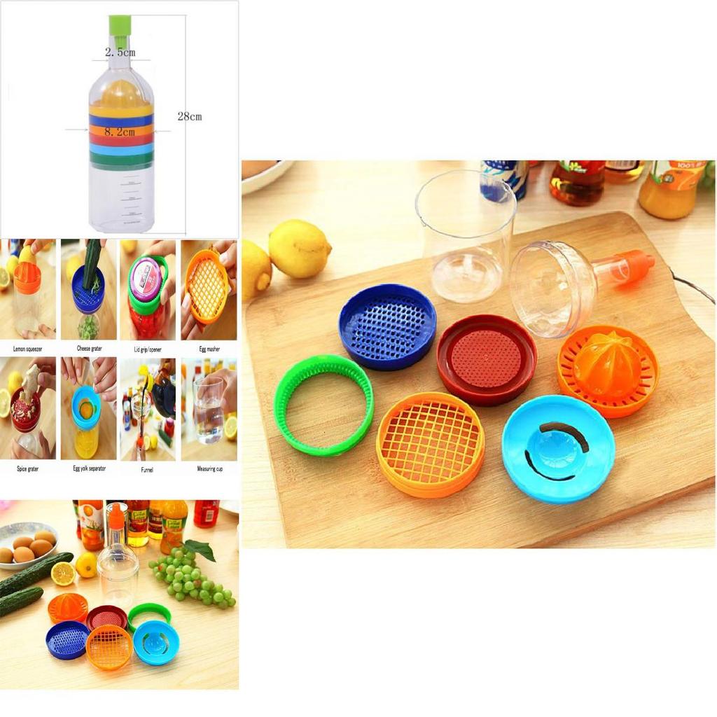 Multifunction 8 In 1 Kitchen Tools Slicer Grater Stylish Gadget For Effortless Cooking