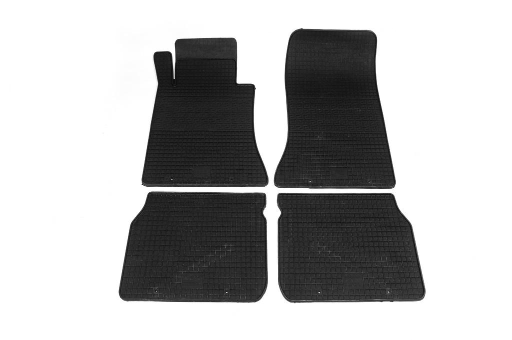 Rubber Mats (4 Pcs, Polytep) for Mercedes E-class W124 1984-1997