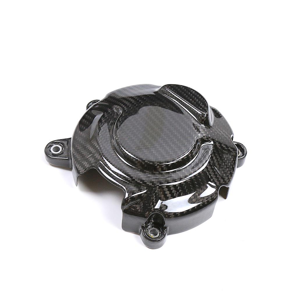 Kawasaki ZX4RR Motorcycle Carbon Fiber Engine Cover with Anti-scald Protection