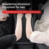 Car mounted armrest pad central wave pattern armrest box memory cotton height increasing pad all season universal comfort mod