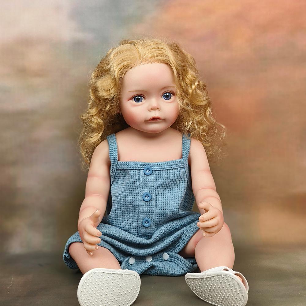 Кукла Reborn для маленьких девочек 55 см Susu — фото 6
