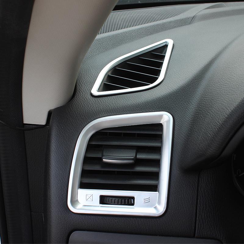 4Pcs Chrome Interior AC Air Vent Outlet Trim Cover Front Mazda CX-5 CX5 2013 14 4Pcs Chrome Interior AC Air Vent Outlet Trim Cover Front Mazda CX-5 CX5 2013 14