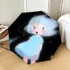 Starry Night Dreams: Magical Galaxy Print Umbrella - Auto Open/Closed, Outdoor Protection, Travel Accessory, Lightweight & Durable 084