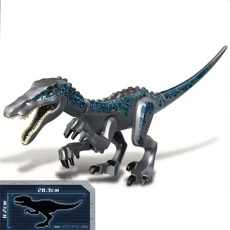 Jurassic World 2 Dinosaurs Figures Tyrannosaurus Rex Indominus Rex I-Rex Indoraptor Building Blocks Kids Toy Compatible