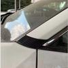 Carbon Fiber Front Door Window A Pillar Cover Trim For Toyota RAV4 -