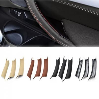 3PCS Interior Door Pull Handle Cover For BMW X5 F15 2013-2018 X6 F16 2014-