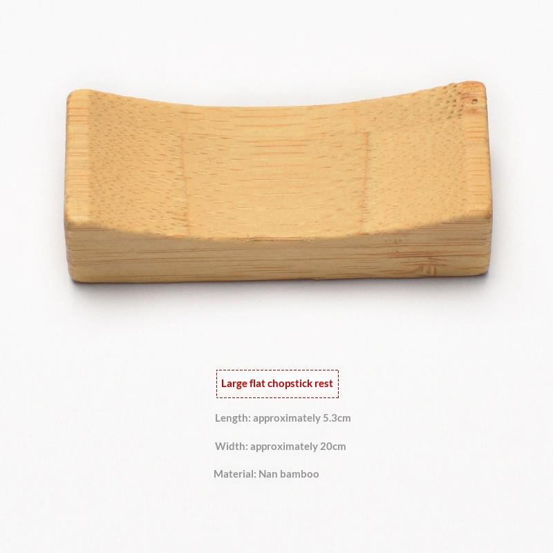 Creative Japanese Chopsticks Holder Wooden Chopstick Pillow Spoon Fork Knife Stand Table Decor Chopstick Rest Tableware Holder