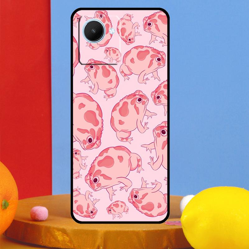 Милый Мультяшный Лягушачий Коллаж Для Realme 14 Pro Plus 10 11 12 13 15 Pro C67 C65 C63 C61 C55 C53 C51 C71 C75 GT7 Pro Чехол Realme C63 4G
