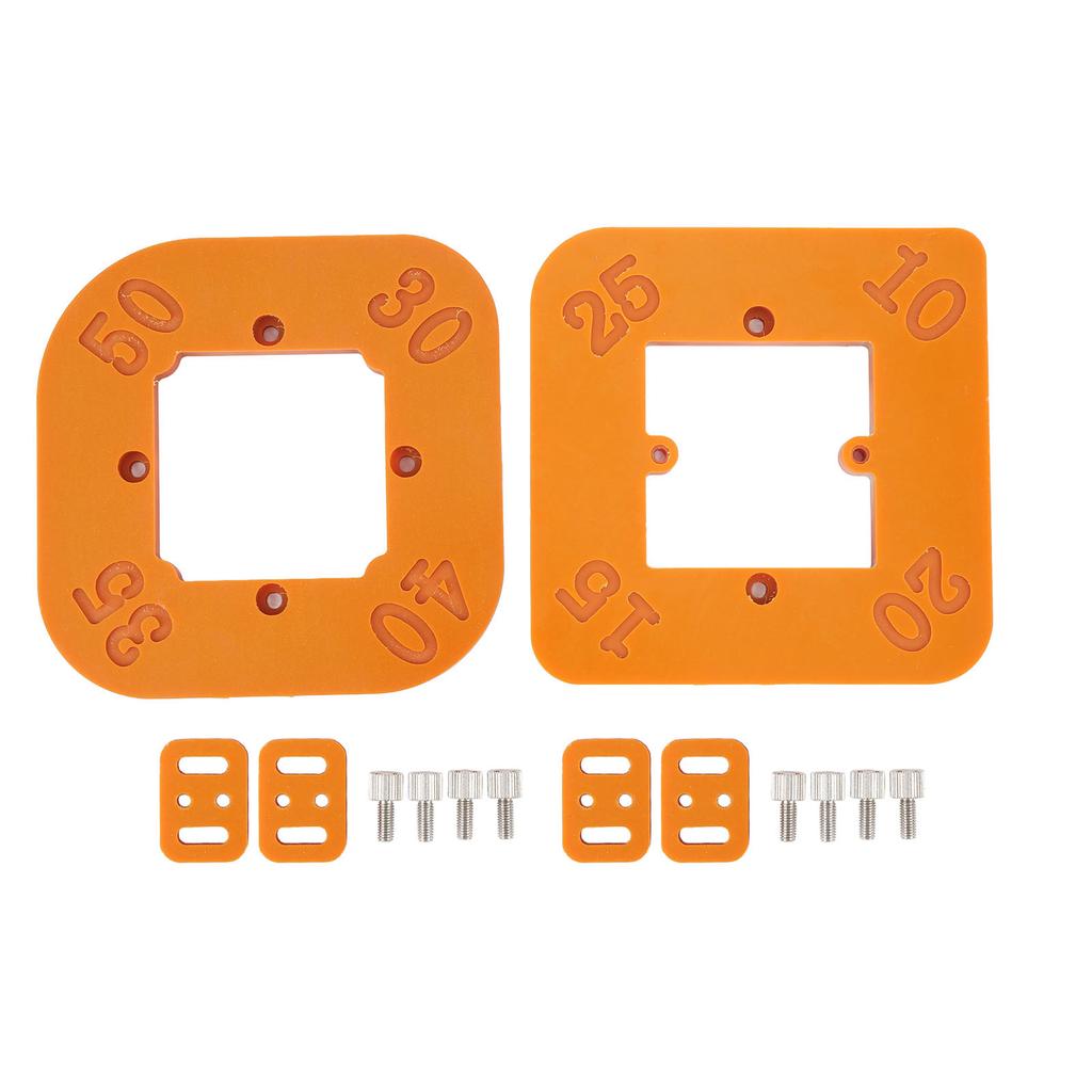 Round Corner Template Woodworking Corner Routing Cutting Auxiliary Tool R10 R15 R20 R25 R30 R35 R40