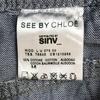 Excellent Condition SEE BY CHLOE Denim All-in-One Dress I40 USA4 Richmont Top/Dress/Coat(USED)
