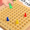 Wooden Montessori Multiplication Board Game Montessori Math Learning Toy Kids Educational Toy for Children