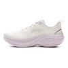LiNing Lingbo V2 Dicke Sohle Erhöhte Höhe Weicher Rückprall Lässige Laufschuhe Damen Sneaker Wolkenweiß ARSV104-1