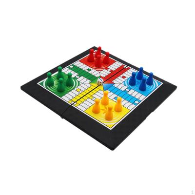 Ludo Klasická hračka Stolová hra Rodinná Lietajúci šach Stratégia pre Párty Tínedžeri Chlapci a
