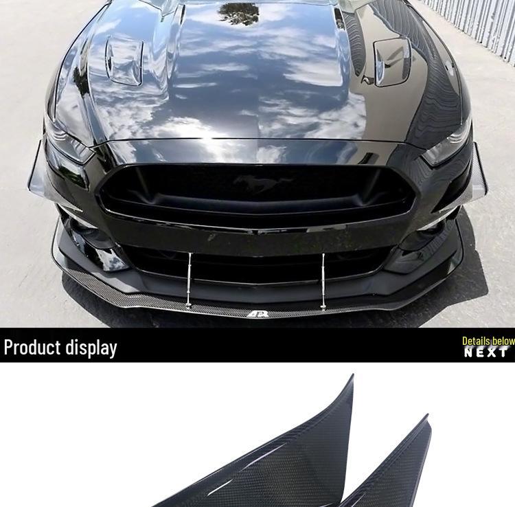 Ford Mustang 2015-2017 APR Carbon Fiber Canards & Bumper Blade Spoiler
