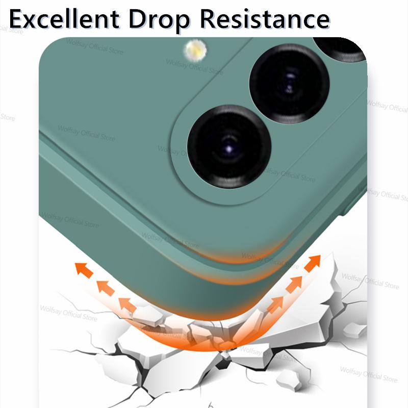 For Samsung Galaxy A17 5G Case Samsung Galaxy A17 5G Cover Cases Luxury TPU Shockproof Liquid Silicone Protective Phone Cover