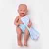 35cm Crying Silicone Reborn Baby Doll with Multiple Expressions - Realistic Children's Toy Gift