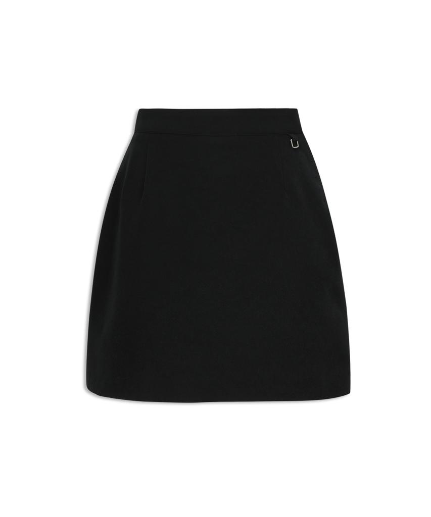 Mackie Daisy Slit Skirt Pants Black