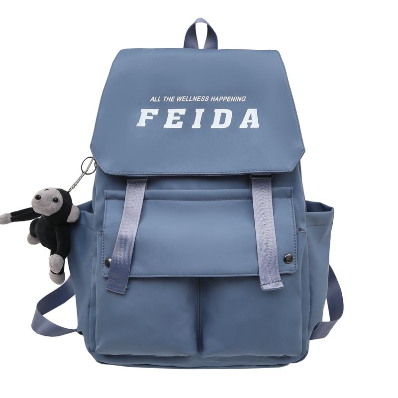 

Шкільний рюкзак великої місткості Рюкзак для старшокласників синій