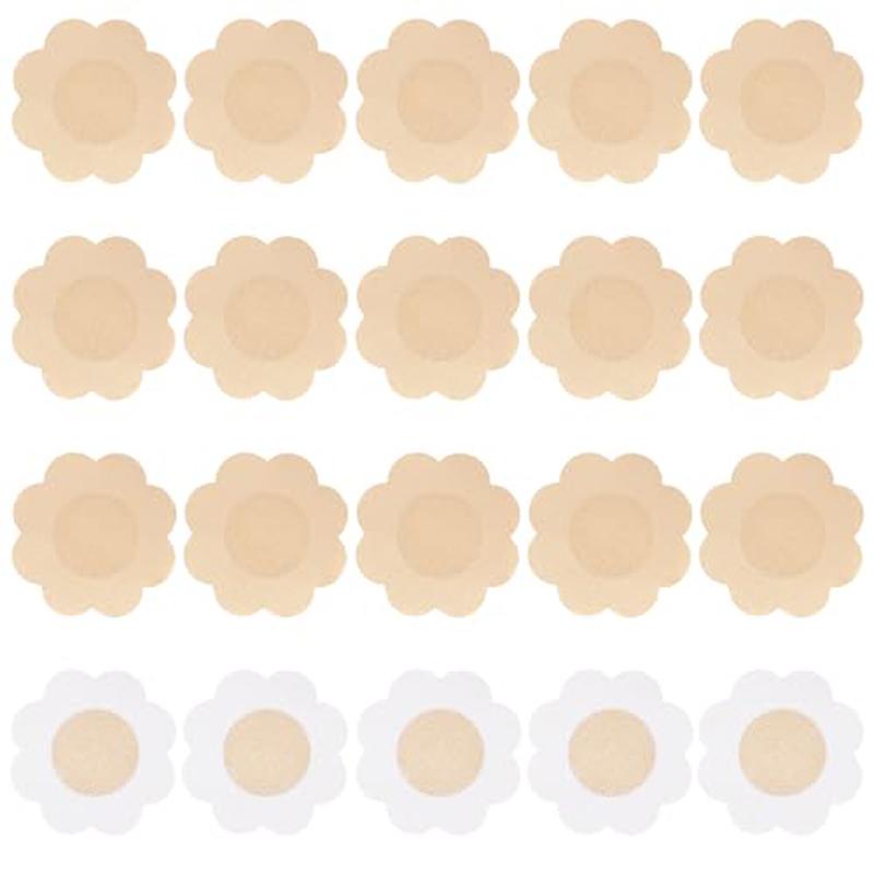 Invisible chest pads, disposable nipple covers, nipple shields, non-woven nipple pads, seamless nipple covers, chest pads