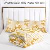 Unique Sacred Coffee Comforter Set Golden Sunburst Angel Hands Holding Coffee Cup Print Quilt Set Retro Bedding Set Home Decor