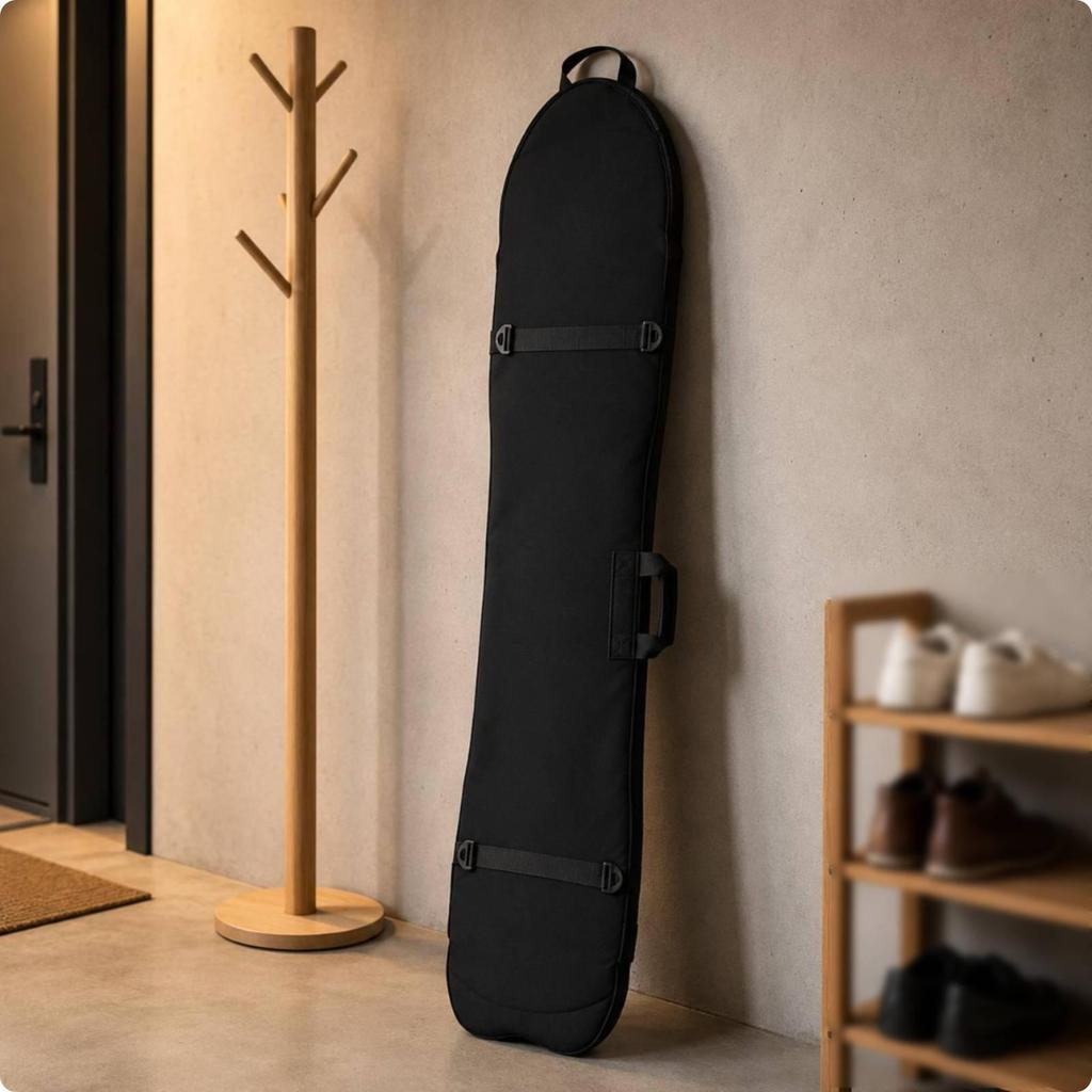 Single-Shoulder Snowboard Bag Hand-Carry Handles Padded