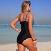 2026 New European & American Sexy Sporty One-Piece Swimsuit with Cross-Border Design
