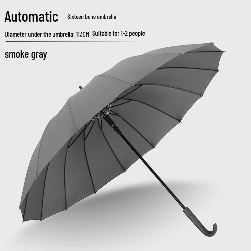 OIMG Large Windproof Straight Umbrella