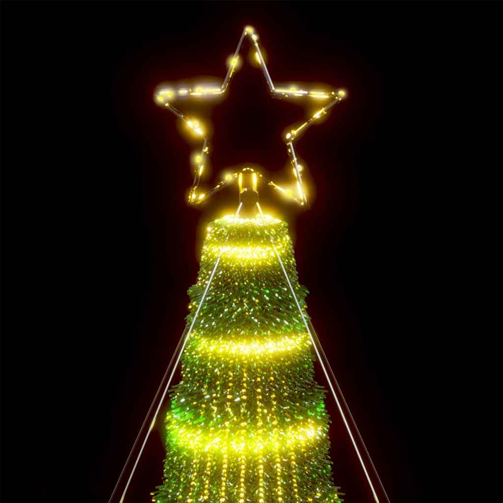 LED Christmas Tree 1028 Warm White LEDs 403 cm