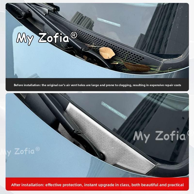 For Zeekr 7GT 2025 2026 Car Vent Protective Cover Wear Resistant Debris Prevention Air Inlet Guard Exterior Trim Accessories