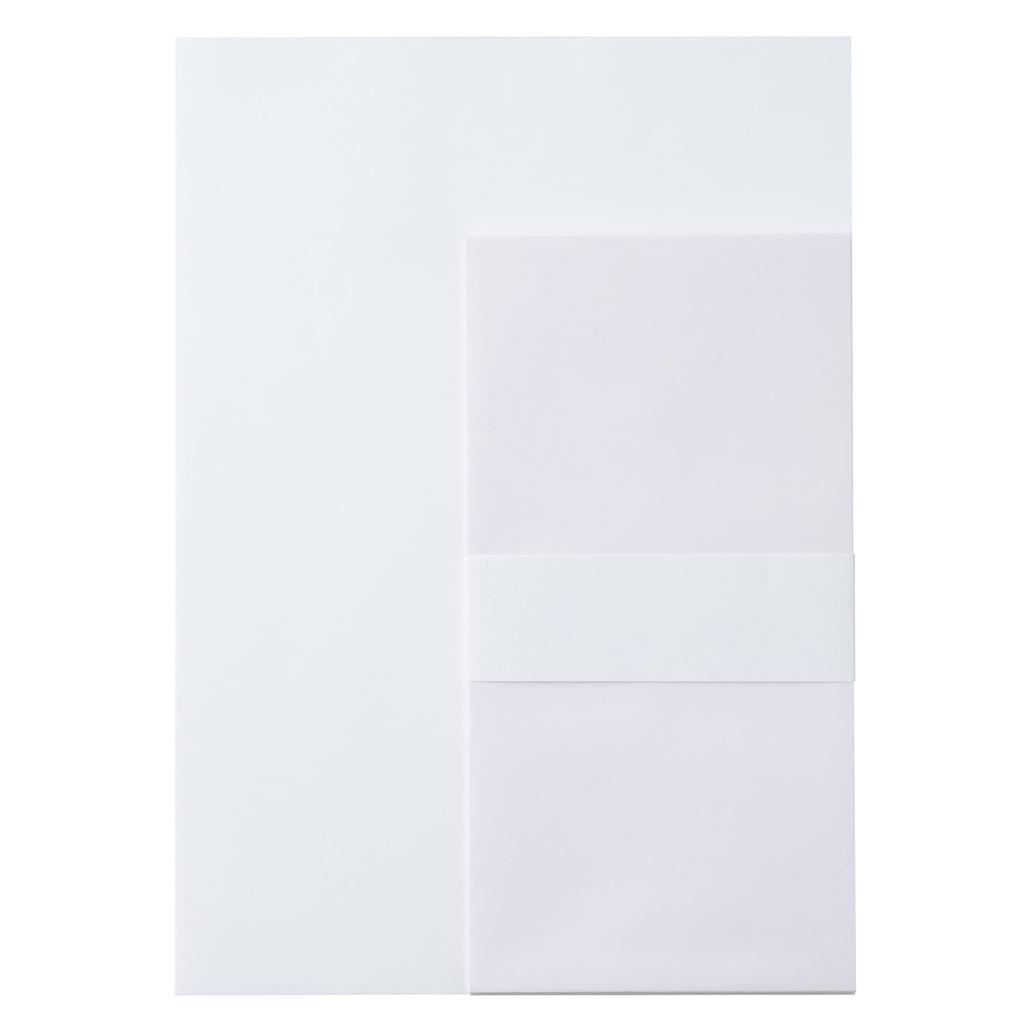 Kawasumi Washi Letter A4 Standard 20 Sheets of Letter 5 Hosho Paper Set, Size, Size, Paper, Envelopes,