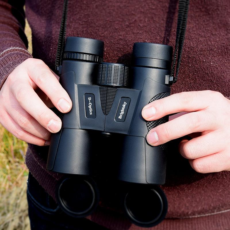 Factory Wholesale 12x42 Binoculars Adult Outdoor Night Vision High-definition Foreign Trade Direct Supply Telescope.