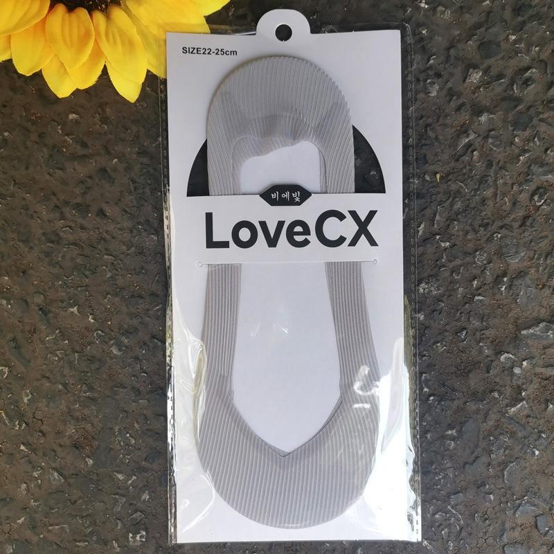 Women's Summer New Versatile Solid Color Non Slip Invisible Boat Socks