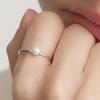 UNI.J [Cotidiano]Simple Pearl Silver Ring Ir273