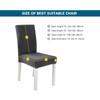 Geometry Chair Cover Dining Elastic Chair Covers Spandex Stretch Elastic Office Chair Case Housse De Chaise