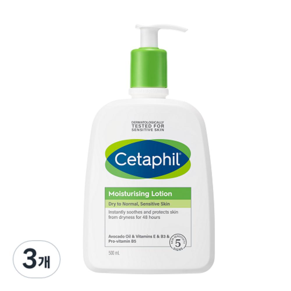 

Cetaphil Moisturizing Lotion, 500ml, 3 units
