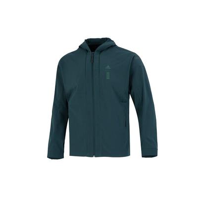 Unifarbene Sportliche Freizeitjacke mit Kapuze Herren Oberbekleidung Militärgrün HM2949