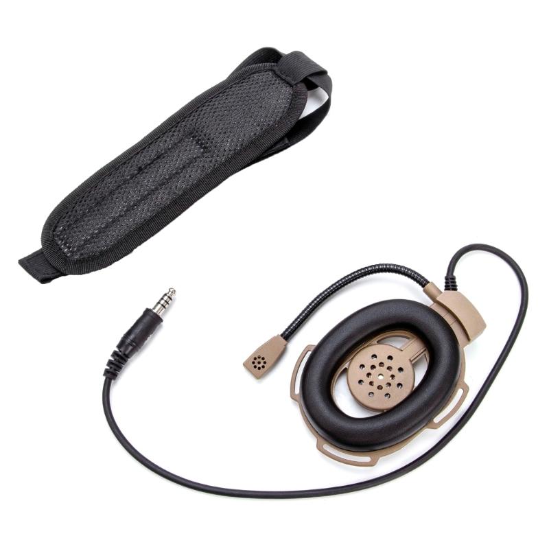 Tactical Headset With High Sensitivity Microphone&MTP850 U94 PTT for HT1000 JT1000 MT2000 MTS2000 MTX8000 MTX838 MTX9000