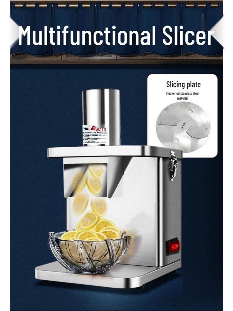 Elektrische Multifunktions-Gemüseschneidemaschine & Raspel für den Heim- & Gewerbegebrauch