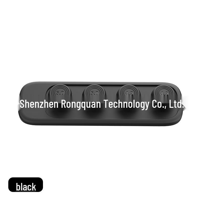 Magnetic Desktop Cable Organizer & Self-Adhesive Cord Holder