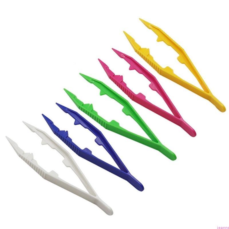 

5Pcs Kids Safety Plastic Beads Tweezer for Puzzle Bead Model Building Kits Children DIY Toy Art Crafts Accessories Tool China Mainland
