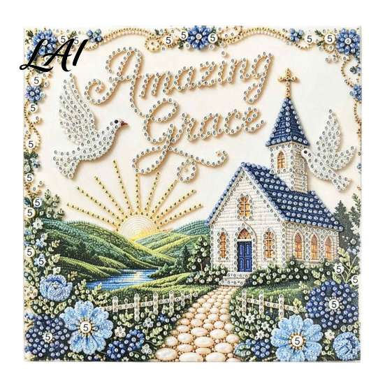 Handicraft Gift DIY Painting Pearl Art for Women Kit, Bead Craft Set, Embossed Effect