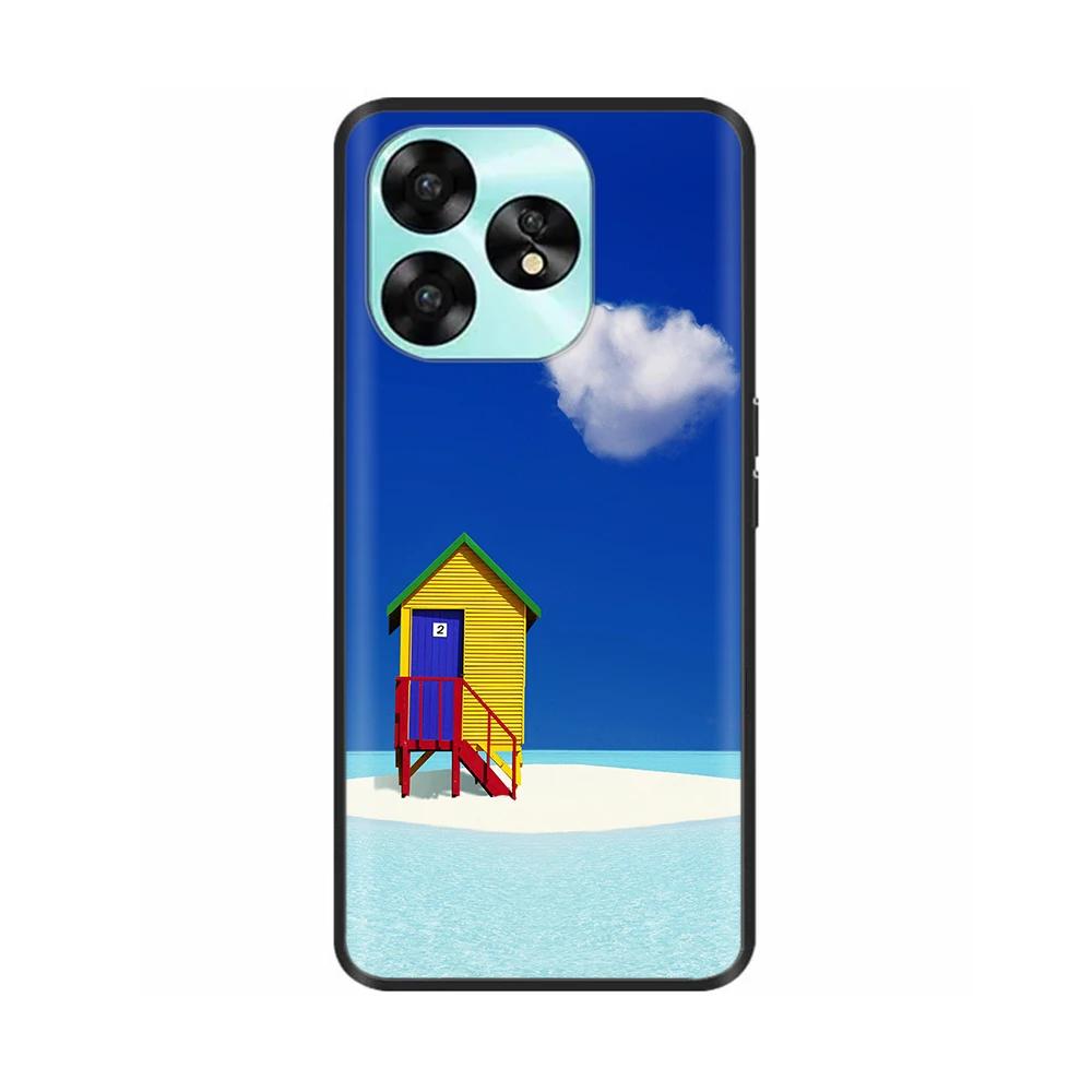 

Для UMIDIGI A15 Чохол A15C Coque Модний Милий Чорний М який Силіконовий Чохли для Телефона Для UMIDIGI A15C Funda A 15 UMIDIGIA15 Сумки UMIDIGI A15