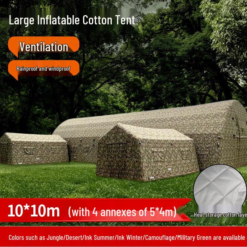 Sneaking Panther Inflatable Cotton Command Tent