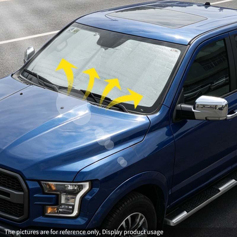 Car Front Windshield Sunshade Window Shade Foldable Sun Visor Cover Fit For Dodge RAM 2010-2015 Car Interior Accessories