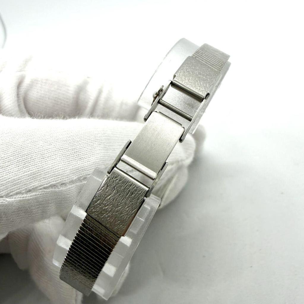 Used SEIKO Women's Watch Quartz Square Silver