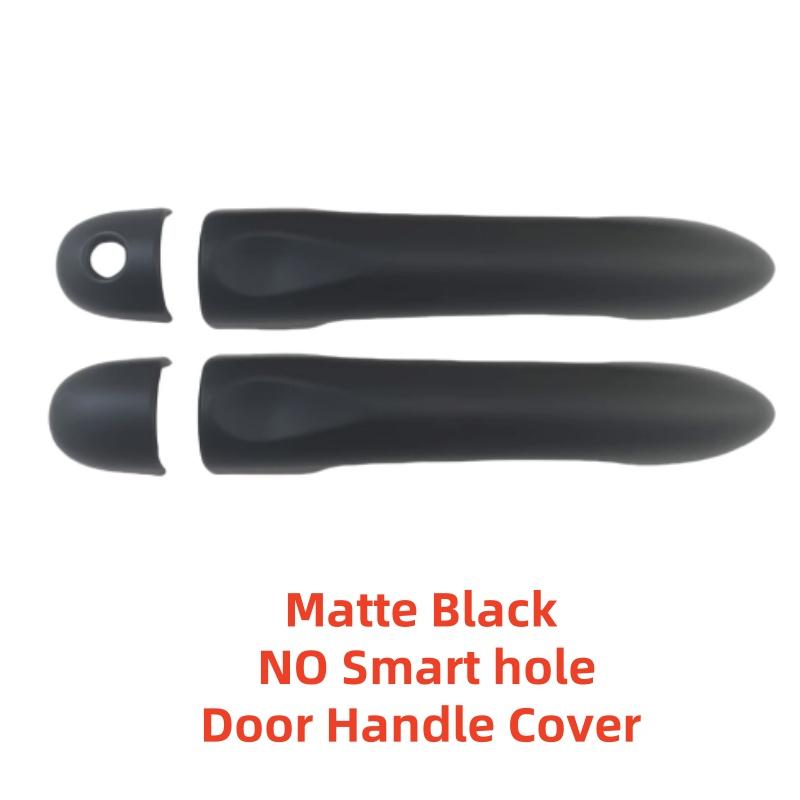 Car ABS Black Carbon Accessories Plated Door Handle Cover Trim Paste Style 2011 2012 2013 2014 For Renault Megane RS Trophy